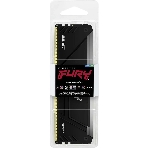 Оперативная память Kingston Fury Beast, DDR4, 8GB (1x8GB), 3200MHz, CL16, DIMM, с радиатором, RGB, черный, фото3