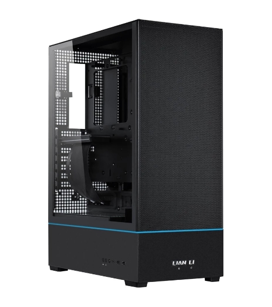 Компьютерный корпус MidiTower Lian Li SUP 01 черный RGb (ATX, без БП, ARGb, 2xUSB3.2 Type-A + USB3.2 Type-C) (G99.SUP01X.00)