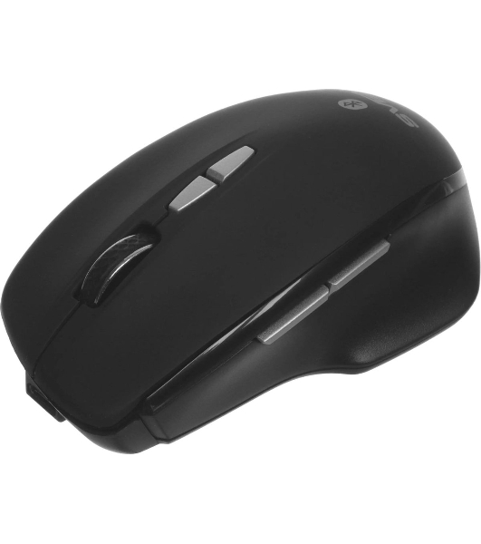 Мышь беспроводная SVEN RX-590SW черный, 1600 dpi, радиоканал, Bluetooth, USB, кнопки - 7