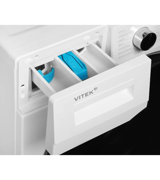 Стиральная машина Vitek VT-WME8201 белый, загрузка фронтальная 8 кг, 1200 об/мин, класс A+++