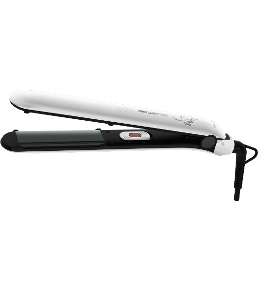 Выпрямитель для волос Rowenta Easyliss Pure SF1628F0 белый/серый, 25 мм, 200 °C, 1 режим
