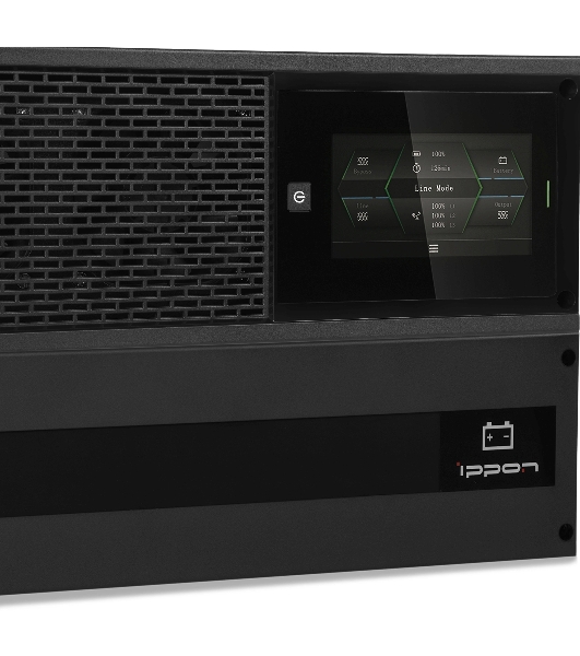 Источник бесперебойного питания Ippon Innova Unity RT 3-3 10K 10000Вт 10000ВА черный