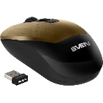 Мышь беспроводная SVEN RX-380W античная бронза, 1600 dpi, радиоканал, USB, кнопки - 4, фото8