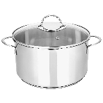 Кастрюля APPETITE SH05193 pretty 1,9 лиз нержавеющей стали 1,9 л, стеклянная крышка с ободком и пароотводом, диаметр 16см, фото 1