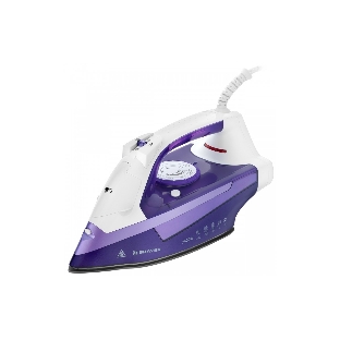 Утюг BRAYER BR4004 фиолетовый/белый, 2400 Вт, 25 г/мин, 140 г/мин, 280 мл