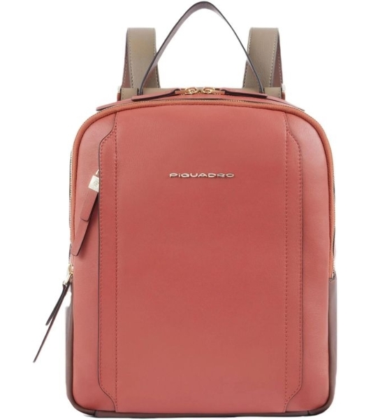 Рюкзак женский Piquadro Circle CA5566W92/ARTM терракотовый/кофейный кожа
