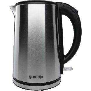 Чайник электрический Gorenje K15DWS 1.5 л, 2200 Вт, нержавеющая сталь (корпус: нержавеющая сталь)