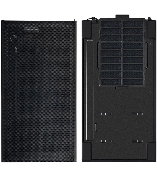 Компьютерный корпус MidiTower Lian Li SUP 01 черный RGb (ATX, без БП, ARGb, 2xUSB3.2 Type-A + USB3.2 Type-C) (G99.SUP01X.00)
