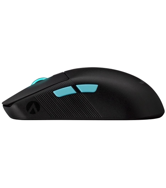 Мышь беспроводная/проводная ASUS ROG Harpe Ace Aim Lab Edition черный, 36000 dpi, радиоканал, Bluetooth, USB, кнопки - 5