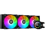 Система жидкостного охлаждения для процессора ID-COOLING SL360 XE черный 120мм алюминий+медь 1800rpm 30db 4-pin 350W, фото 1