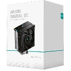 Устройство охлаждения(кулер) Deepcool AK400 Digital SE Soc-AM5/AM4/1200/1700/1851 черный 4-pin 19-28dB Al+Cu LCD 220W 812gr Ret (R-AK400-BKADMN-GJD), фото9