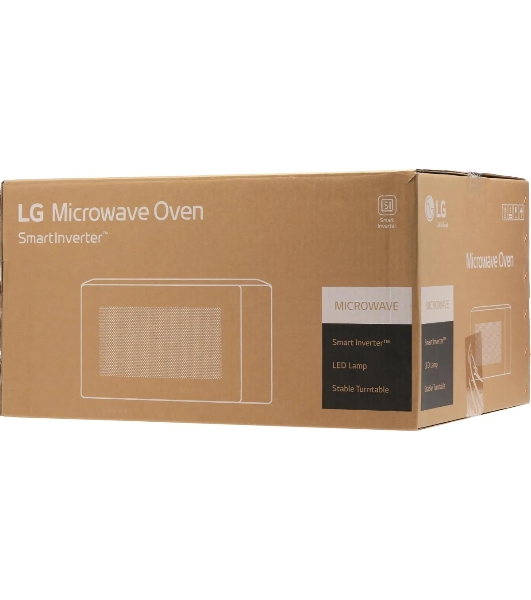 Микроволновая печь LG MW25R35GISH пепельно-бежевый, 25 л, 1000 Вт, переключатели - сенсор