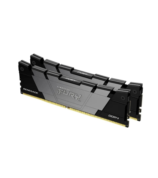 Оперативная память Kingston Fury Renegade, DDR4, 64GB (2x32 GB), 3200 MHz, CL16, DIMM, с радиатором, черный