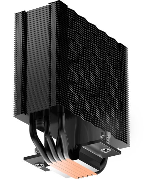 Устройство охлаждения (кулер) PcCooler RZ500 Soc-AM5/AM4/1200/1700/1851 черный 4-pin 32dB Al+Cu 250W Ret (RZ500-BKNWNX-GL)
