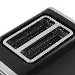 Тостер BQ T4002 нержавеющая сталь/черный, 850 Вт, 2 слота, фото6
