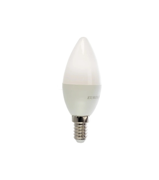 Лампа светодиодная EUROLUX LL-E-C37-6W-230-2