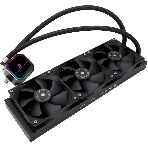 Система водяного охлаждения Thermalright Frozen Prism 360 Soc-AM5/AM4/1151/1200/2066/1700 черный 4-pin 27dB Al Ret (F-PRISM-360-BL), фото 1