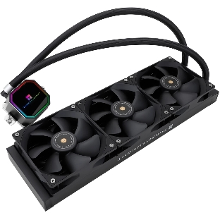 Система водяного охлаждения Thermalright Frozen Prism 360 Soc-AM5/AM4/1151/1200/2066/1700 черный 4-pin 27dB Al Ret (F-PRISM-360-BL)
