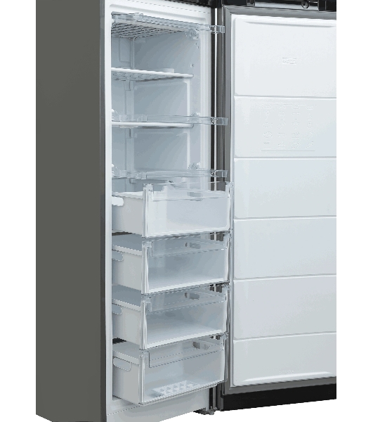 Морозилка Beko B1RFSL272NG серый, 275л, 7 ящиков