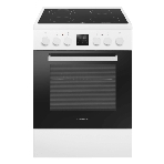 Плита электрическая Maunfeld MEC67CW08TD белый, конфорок 4 шт, духовка 59 л, 60 см x 85 см x 60 см, фото 1