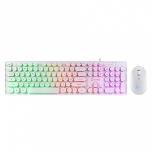 Комплект клавиатура+мышь Smartbuy (SBC-328327-W) ONE 328327 белый