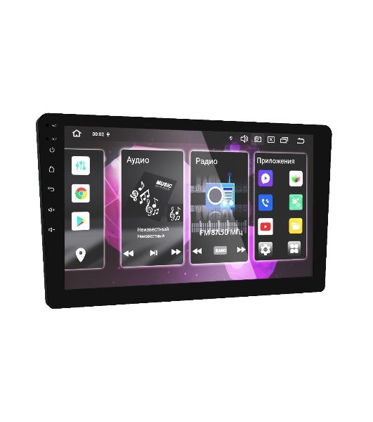 Автомагнитола Prology MPA-380, 2 DIN, 9', Android 13, Bluetooth, USB Type-A, GPS, 4G, CarPlay