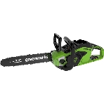 Цепная пила аккумуляторная (2005707UA) GreenWorks GD40CS15, 40V, 35 см, бесщеточная, 1,5 КВТ, с АКБ 2АЧ и ЗУ, фото7
