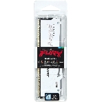 Оперативная память Kingston Fury Beast, DDR5, 32Gb (1x32Gb), 5600MHz, CL40, DIMM, с радиаторами, RGb, белый, фото2