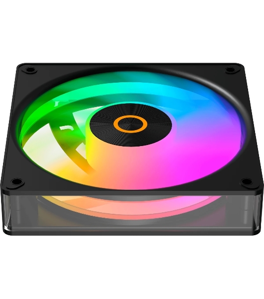 Вентилятор для корпуса Ocypus Gaммa F12 Elite BK ARGB, 120x120x25мм, 4-PIN PWM, 600-1800 RPM, 26 DBA MAX, HYDRO BEARING