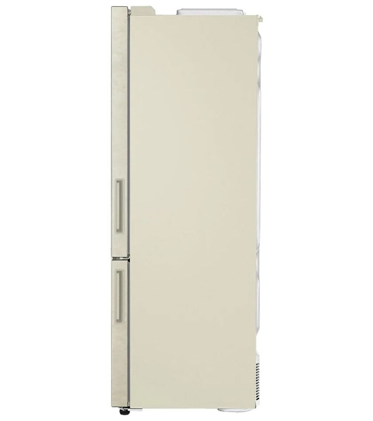 Холодильник LG GC-B569PECM бежевый глянц. двухкамерный инвертер 329/122л морозилка снизу, No Frost