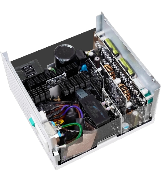 Блок питания Deepcool/GamerStorm PN1200M WH (ATX 3.1, 1200W, Full Cable Management, PWM 135мм fan, Active PFC, 80+ GOLD, Active PFC + Full Bridge SRC LLC + DC/DC, Gen5 PCIe, белый) RET
