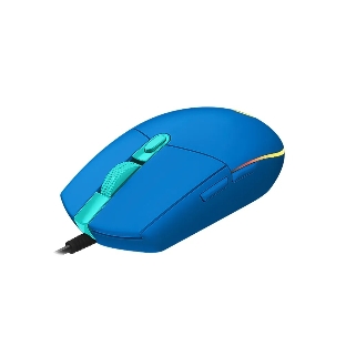 Мышь проводная Logitech G102 LIGHTSYNC синий, 8000 dpi, USB, кнопки - 6