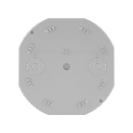 Коробка ответвит. DKC 53600 с кабельными вводами. IP44. д.80х40мм, фото3