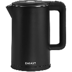 Электрочайник Galaxy GL 0323 черный, 1.7 л, 2000 Вт, скрытый нагревательный элемент, фото 1