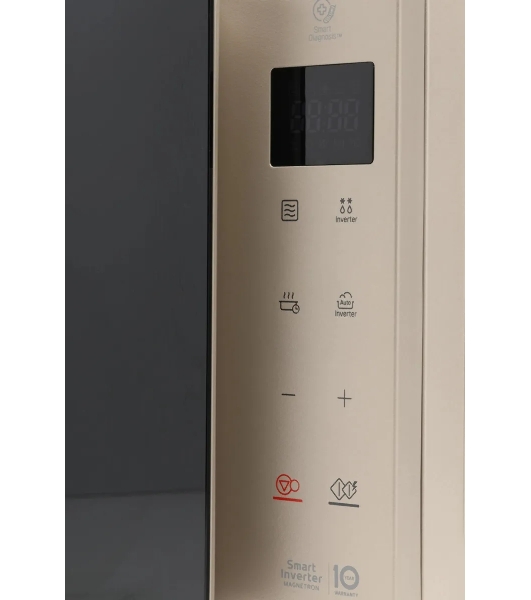 Микроволновая печь LG MW25R35GISH пепельно-бежевый, 25 л, 1000 Вт, переключатели - сенсор