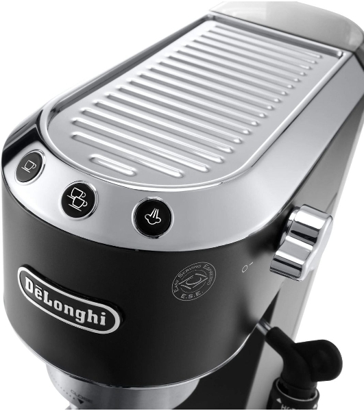 Кофеваркa рожковая DeLonghi EC 685 BK черный, исп. кофе - молотый/чалды, 1.1 л, 1350 Вт, 15 бар