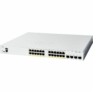 Коммутатор Cisco Catalyst C1200-24P-4G, 24×1 Гбит/с + 4×1 Гбит/с SFP+