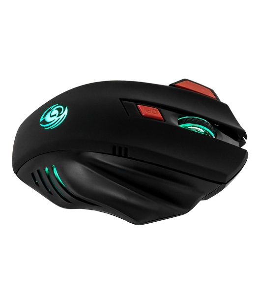 Мышь беспроводная Dialog Gan-Kata MRGK-14UR черный, 1600 dpi, радиоканал, USB, кнопки - 6