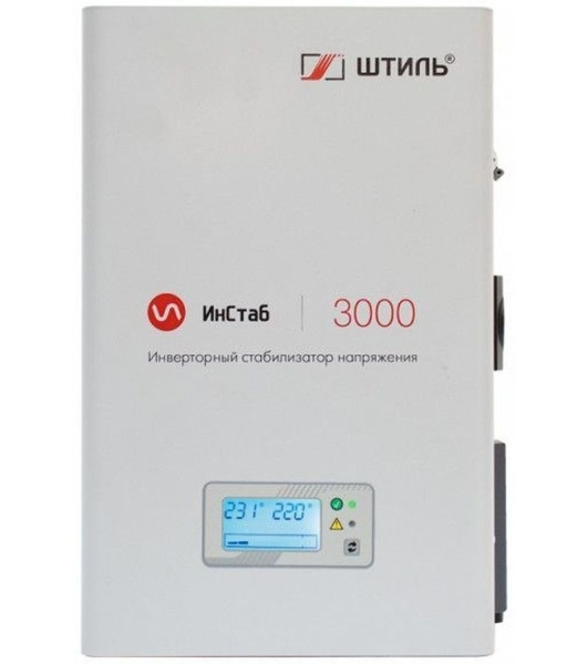 Стабилизатор напряжения Штиль ИнСтаб IS3000 2500Вт 3000ВА белый