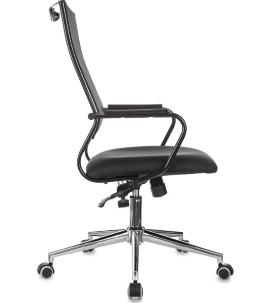 Кресло Бюрократ CH Balance-LUX KM-01 черный, сетка