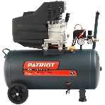 Компрессор поршневой безмасляный Patriot Professional 50-340, 340 л/мин, 8 бар, 2000 Вт, 50 л, быстросъемный 1/4' + 'елочка', фото 1