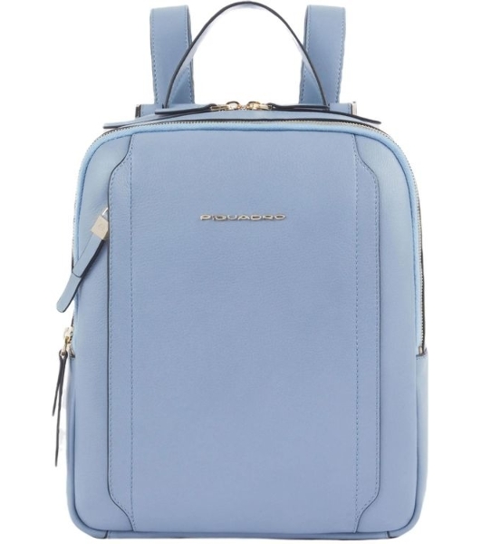 Рюкзак женский Piquadro Circle CA5566W92/AZ3 голубой кожа