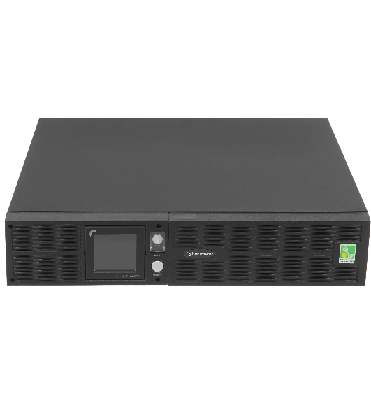 Источник бесперебойного питания CyberPower PR1500ELCDRT2U/1500 ВА/1350 Вт/USB/RJ-11/RJ-45/8 х IEC 320 C13 (компьютерная)