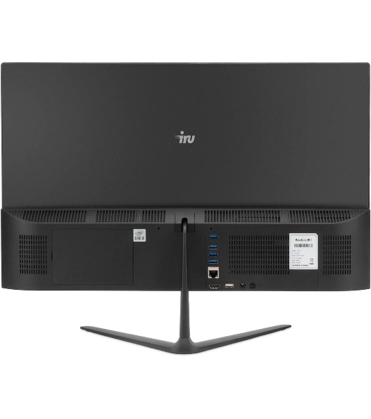 Моноблок IRU P231 23.8' Full HD PS N95 (1.2) 8Gb SSD 256Gb noOS GbitEth WiFi BT 120W Cam черный 1920x1080