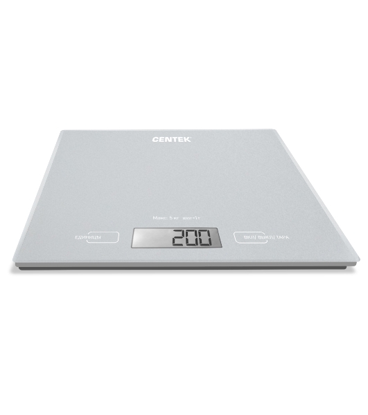 Весы кухонные Centek CT-2462 серебристый