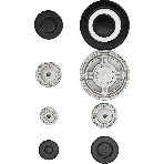 Газовая варочная панель DeLonghi GRAZIA 6GW NB MODIFICATION 2025, фото12