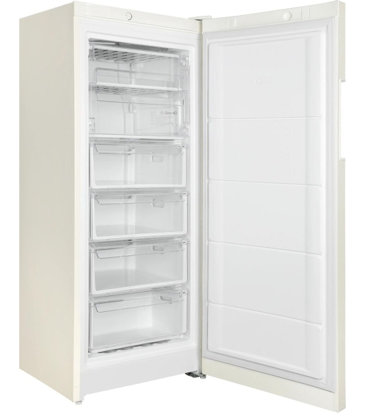 Морозильная камера Indesit DSZ 4150 E, бежевый, 214л, 6 ящиков