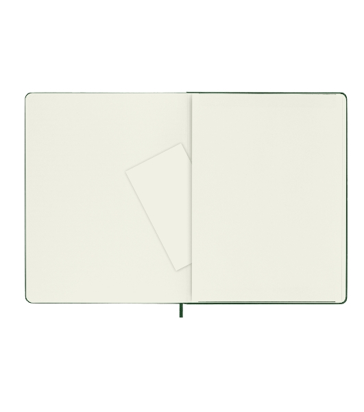 Блокнот Moleskine CLASSIC QP092K15 XLarge 190х250 мм, 192 страниц, нелинованный, твердая обложка, зеленый