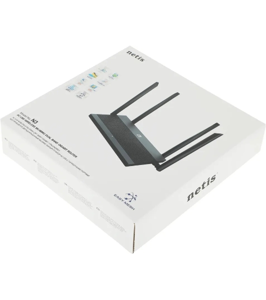 Роутер/маршрутизатор Wi-Fi 1200MBPS 1000M DUAL BAND N3 NETIS