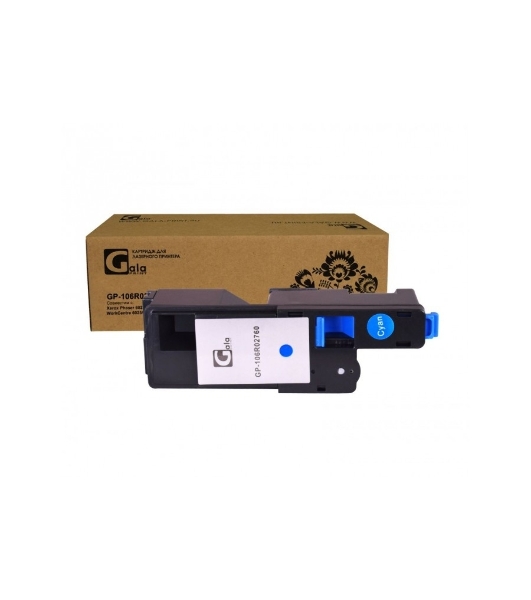 Картридж лазерный GalaPrint GP-106R02760 голубой (1000 стр) для Xerox Phaser 6020/6022/WorkCentre 6025/6027/6020BI/6022NI/6025BI/6027NI